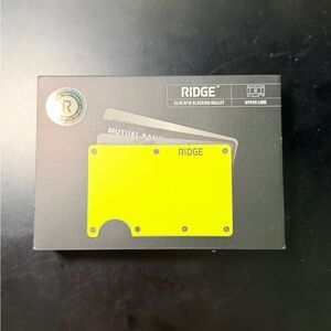 Ridge Wallet - Hyper Lime - New